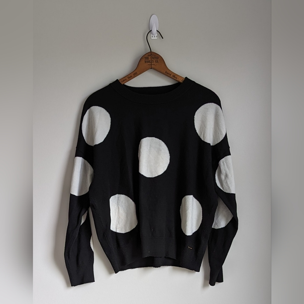 Sz Small TTAHARI Polka Dot Sweater